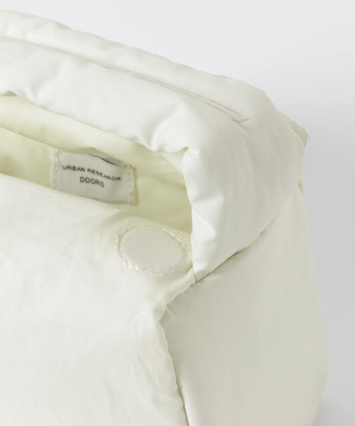 URBAN RESEARCH DOORS(アーバンリサーチドアーズ)の「クッションハンドバッグ(ハンドバッグ・レディース・ブラック/オフホワイト/オレンジ・-)」の14枚目の写真