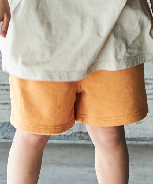 PAIRMANON STREET(ペアマノンストリート)の「【PAIRMANON STREET】【サラッとスウェット】デザインショートパンツ(その他パンツ・キッズ・ブラック/イエロー/ブルー/グリーン/モカ/レオパード/ブラック系その他3/ブラック系その他7/ブルー系その他5・90/100/110/120/130/140/150)」の13枚目の写真