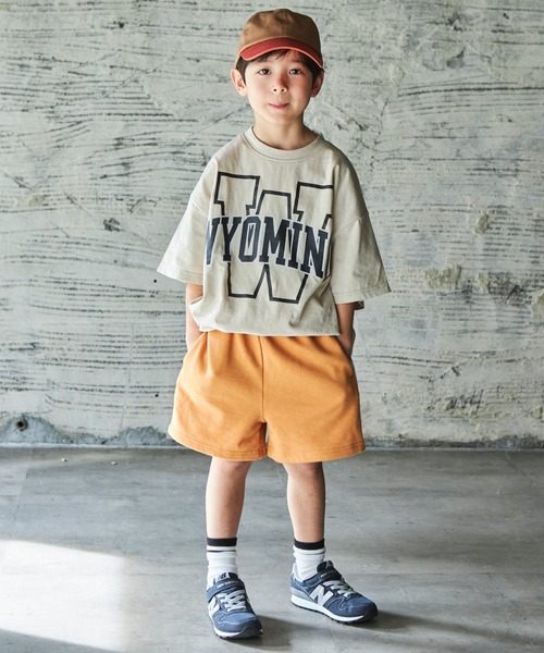 PAIRMANON STREET(ペアマノンストリート)の「【PAIRMANON STREET】【サラッとスウェット】デザインショートパンツ(その他パンツ・キッズ・ブラック/イエロー/ブルー/グリーン/モカ/レオパード/ブラック系その他3/ブラック系その他7/ブルー系その他5・90/100/110/120/130/140/150)」の15枚目の写真