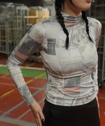 MISCHIEF/ミスチーフ/MOCKNECK CYCLING JERSEY TOP