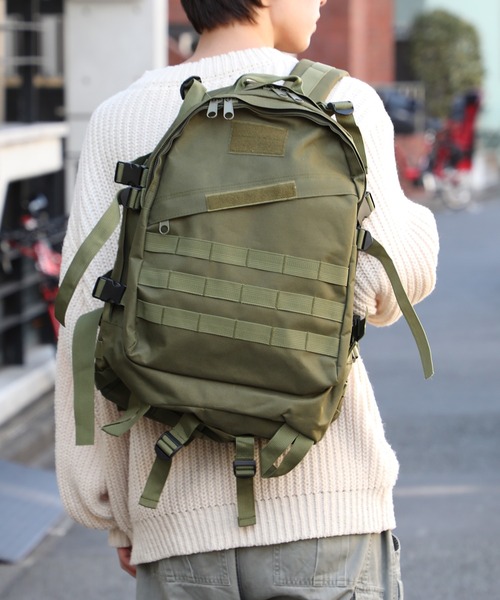 セール】【SETUP7】ミリタリーアウトドアバックパック KNF（バック