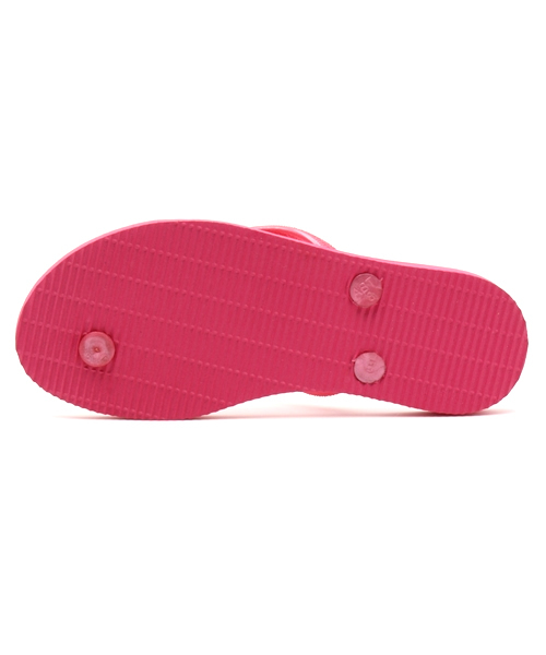 SHIPS（シップス）の「dupe(デュペ):CHARME(17～21㎝)（ビーチサンダル・キッズ・ホワイト/ピンク・19/17/18/21）」の5枚目の写真