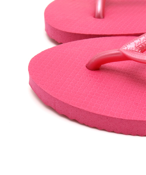 SHIPS（シップス）の「dupe(デュペ):CHARME(17～21㎝)（ビーチサンダル・キッズ・ホワイト/ピンク・19/17/18/21）」の7枚目の写真