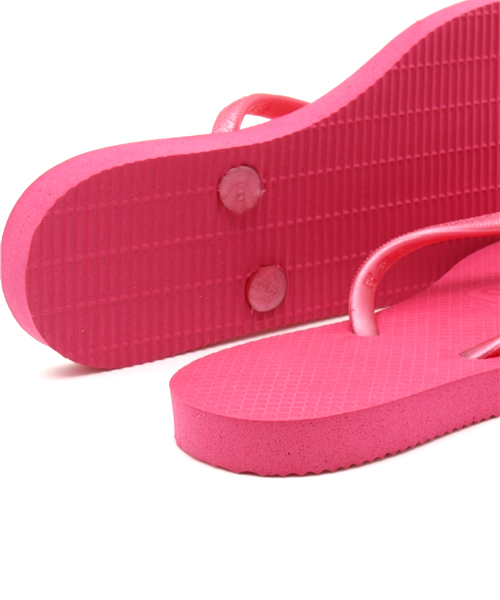 SHIPS（シップス）の「dupe(デュペ):CHARME(17～21㎝)（ビーチサンダル・キッズ・ホワイト/ピンク・19/17/18/21）」の8枚目の写真