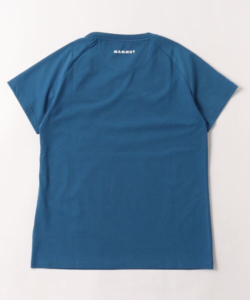 Mammut(マムート)の「QD ロゴ プリント Tシャツ AF ウィメン / QD Logo Print T-Shirt AF Women / 速乾(Tシャツ/カットソー・レディース・サーモンピンク/ブルー・SMALL/MEDIUM/LARGE)」の4枚目の写真