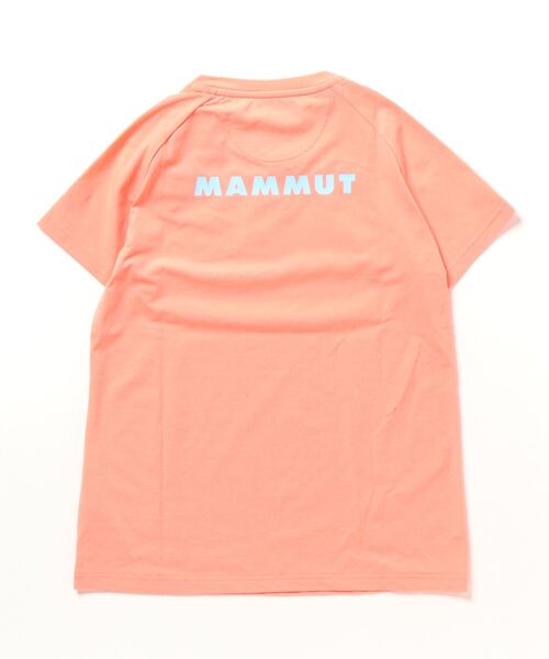 Mammut(マムート)の「QD ロゴ プリント Tシャツ AF ウィメン / QD Logo Print T-Shirt AF Women / 速乾(Tシャツ/カットソー・レディース・サーモンピンク/ブルー・SMALL/MEDIUM/LARGE)」の3枚目の写真