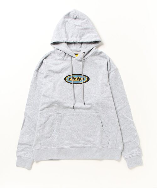 ddp(ディーディーピー)の「【 ddp / ディーディーピー 】 オーバーロゴスウェットパーカー OVAL LOGO SWEAT PARKAA 5306-113AA01 MNF(パーカー・メンズ・グレー/ブラック/イエロー・MEDIUM/LARGE)」の14枚目の写真