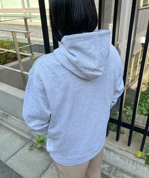 ddp(ディーディーピー)の「【 ddp / ディーディーピー 】 オーバーロゴスウェットパーカー OVAL LOGO SWEAT PARKAA 5306-113AA01 MNF(パーカー・メンズ・グレー/ブラック/イエロー・MEDIUM/LARGE)」の8枚目の写真