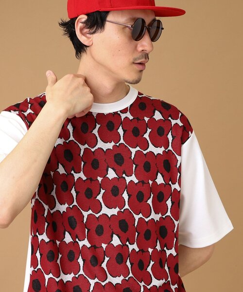 40ｃｔ＆525（フォーティーカラッツアンドゴーニーゴ）の「◆【Sサイズ~】デイジージャカード ジャージ（Tシャツ/カットソー・メンズ・ホワイト系4・03/04/01/02）」の5枚目の写真