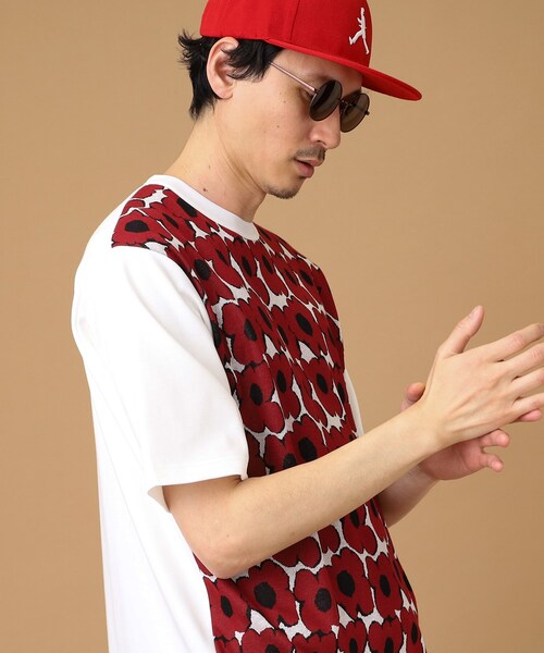 40ｃｔ＆525（フォーティーカラッツアンドゴーニーゴ）の「◆【Sサイズ~】デイジージャカード ジャージ（Tシャツ/カットソー・メンズ・ホワイト系4・03/04/01/02）」の7枚目の写真