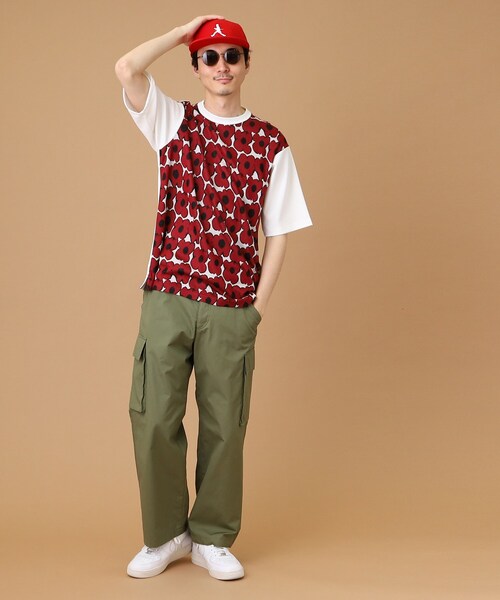 40ｃｔ＆525（フォーティーカラッツアンドゴーニーゴ）の「◆【Sサイズ~】デイジージャカード ジャージ（Tシャツ/カットソー・メンズ・ホワイト系4・03/04/01/02）」の10枚目の写真