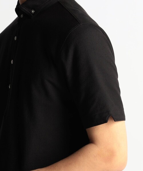HIDEAWAYS NICOLE（ハイダウェイニコル）の「カノコボタンダウンポロシャツ（ポロシャツ・メンズ・オフホワイト/ブラック/ライトピンク/ネイビー・LARGE/X-LARGE/XX-LARGE/MEDIUM）」の12枚目の写真