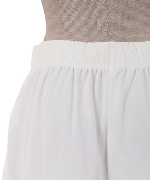 axes femme POETIQUE（アクシーズファムポエティック）の「レースフリルミニペチパンツ（その他アンダーウェア/インナー・レディース・ブルーグレー/キナリ/ブラック・MEDIUM）」の11枚目の写真