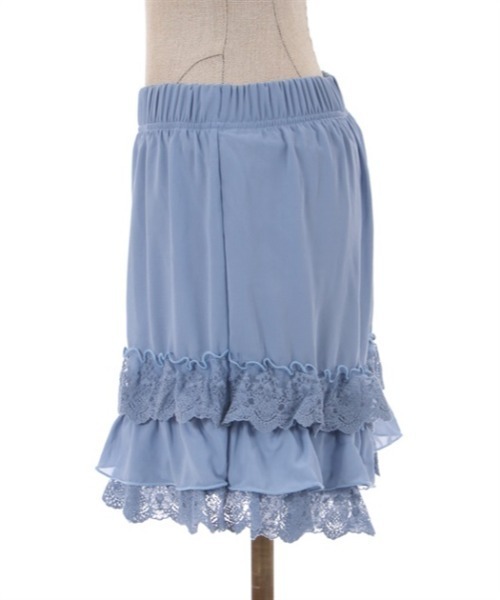 axes femme POETIQUE（アクシーズファムポエティック）の「レースフリルミニペチパンツ（その他アンダーウェア/インナー・レディース・ブルーグレー/キナリ/ブラック・MEDIUM）」の21枚目の写真