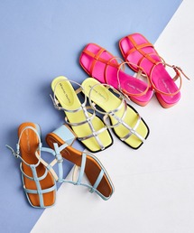 ORiental TRaffic | ■2023春夏新作■ボーンストラップバイカラーサンダル/31250(サンダル)