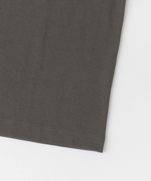 DANTON（ダントン）の「DANTON　POCKET T-SHIRTS（Tシャツ/カットソー・メンズ・ベージュ/チャコールグレー/パープル/ホワイト/ピンク・MEDIUM/X-LARGE/LARGE）」の21枚目の写真