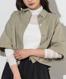 EUCLAID | シアーメッシュサムホールハイネックカットソー(Tシャツ/カットソー)