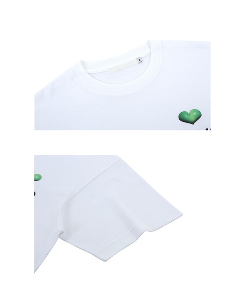 Ma Journee(マゾネ)/HEART LOVE T SHIRTS/ハートラブTシャツ（T