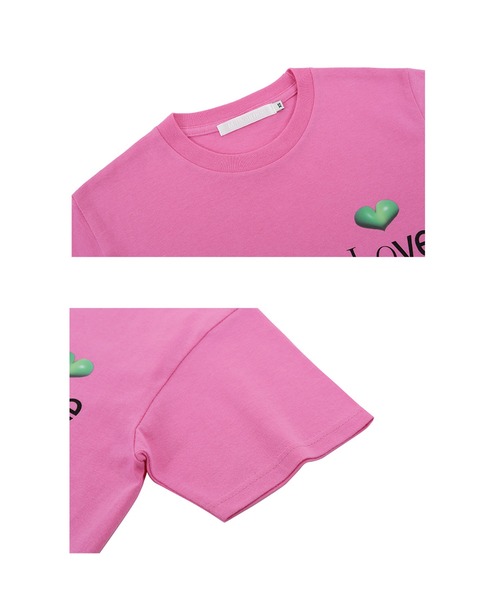 tシャツ Ma Journee(マゾネ)/HEART LOVE T SHIRTS/ハートラブTシャツ レディース Ma Journee(マゾネ)/HEART LOVE T SHIRTS/ハートラブTシャツ（T
