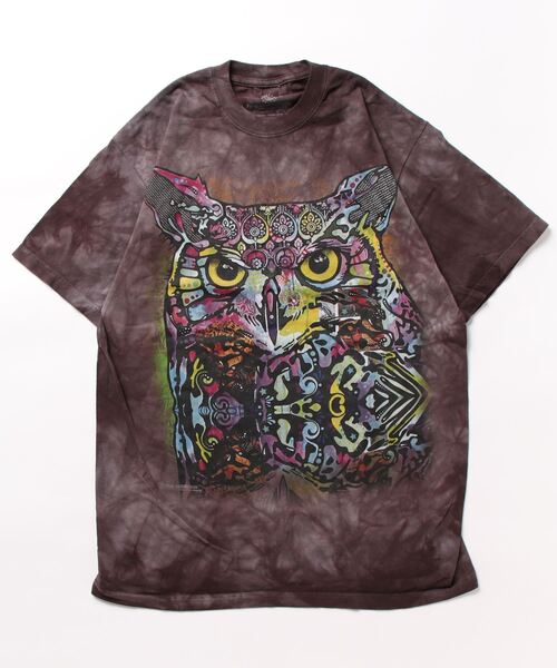 THE MOUNTAIN（ザマウンテン）の「【THE MOUNTAIN】（UN）THE MOUNTAIN PRINT TEE（Tシャツ/カットソー・メンズ・E/D/C/A/B/G/F・LARGE/MEDIUM）」の3枚目の写真