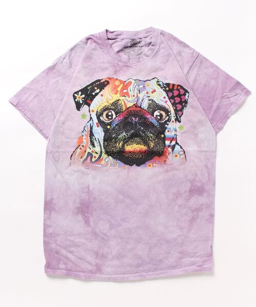 THE MOUNTAIN（ザマウンテン）の「【THE MOUNTAIN】（UN）THE MOUNTAIN PRINT TEE（Tシャツ/カットソー・メンズ・E/D/C/A/B/G/F・LARGE/MEDIUM）」の7枚目の写真