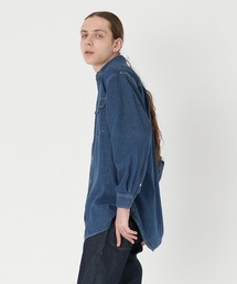 ■379066 未使用品 LEVI'S MADE&CRAFTED リーバイス ●ブラウス 67561-0000 サイズS コットン：100% レディース ホワイト ブルー Levi's □379066 未使用品 LEVI'S MADE&CRAFTED リーバイス