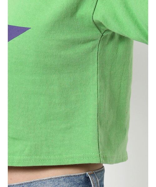 jouetie（ジュエティ）の「スタークロップドTシャツ（Tシャツ/カットソー・レディース・ブラック/オフホワイト/グリーン・MEDIUM）」の11枚目の写真