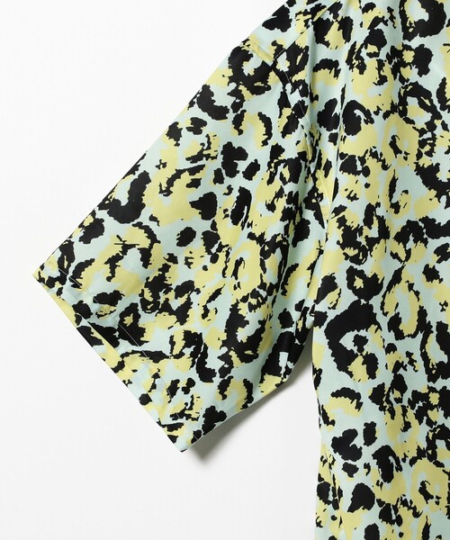 BEAMS（ビームス）の「BEAMS / ルーズフィット プリント オープンカラーシャツ（シャツ/ブラウス・メンズ・ブルー/ミント・M/XL/L/S）」の9枚目の写真