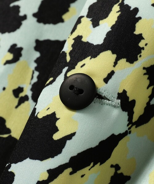 BEAMS（ビームス）の「BEAMS / ルーズフィット プリント オープンカラーシャツ（シャツ/ブラウス・メンズ・ブルー/ミント・M/XL/L/S）」の12枚目の写真