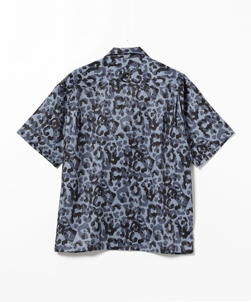 BEAMS（ビームス）の「BEAMS / ルーズフィット プリント オープンカラーシャツ（シャツ/ブラウス・メンズ・ブルー/ミント・M/XL/L/S）」の6枚目の写真