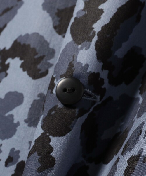 BEAMS（ビームス）の「BEAMS / ルーズフィット プリント オープンカラーシャツ（シャツ/ブラウス・メンズ・ブルー/ミント・M/XL/L/S）」の7枚目の写真