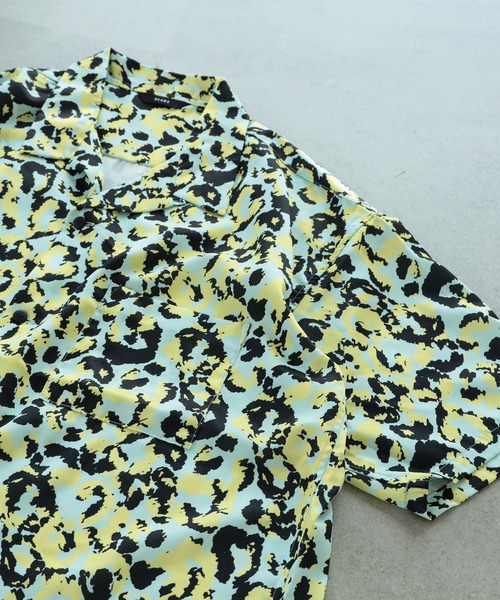 BEAMS（ビームス）の「BEAMS / ルーズフィット プリント オープンカラーシャツ（シャツ/ブラウス・メンズ・ブルー/ミント・M/XL/L/S）」の13枚目の写真