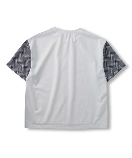 MPS（エムピーエス）の「【MPS】接触冷感袖切り替えＴシャツ（Tシャツ/カットソー・キッズ・ホワイト/ブラック・150/140/130/105/120/160）」の4枚目の写真