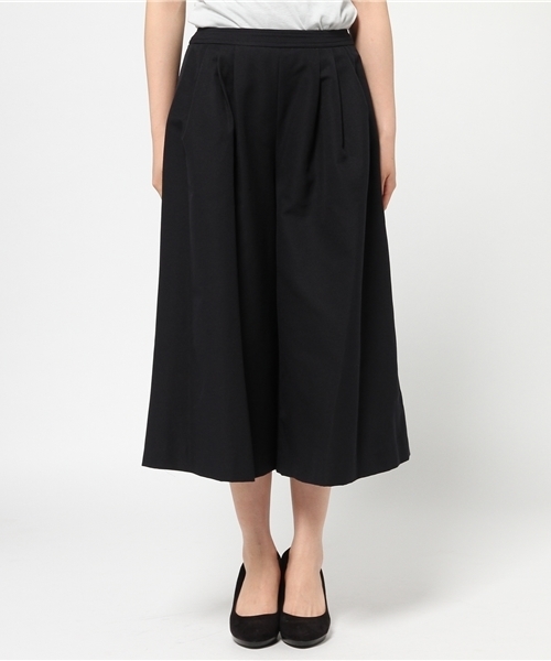 FIGARO Paris(フィガロパリ)の「◆T/Cグログラン ロングキュロット(その他パンツ・レディース・ホワイト/ネイビー・38/36)」の3枚目の写真