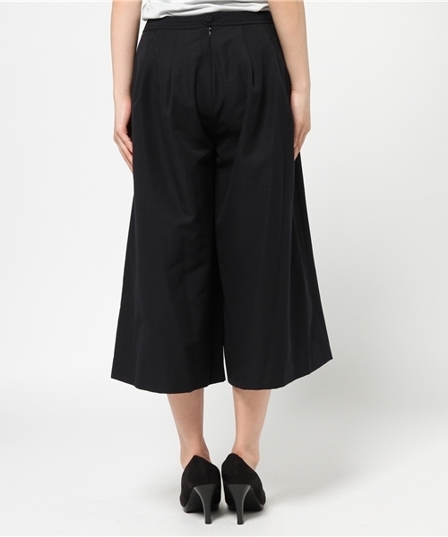 FIGARO Paris(フィガロパリ)の「◆T/Cグログラン ロングキュロット(その他パンツ・レディース・ホワイト/ネイビー・38/36)」の5枚目の写真