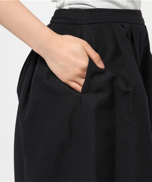 FIGARO Paris(フィガロパリ)の「◆T/Cグログラン ロングキュロット(その他パンツ・レディース・ホワイト/ネイビー・38/36)」の8枚目の写真