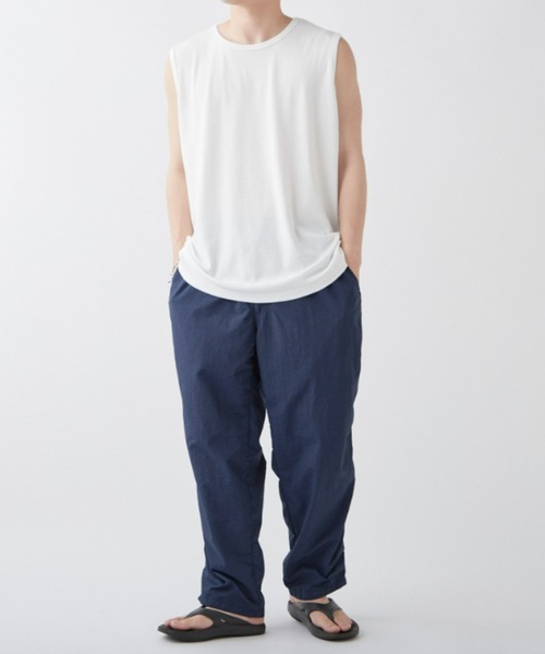 CIAOPANIC TYPY（チャオパニックティピー）の「接触冷感ノースリレイヤードタンク（タンクトップ・メンズ・ライトグレー/オフホワイト・MEDIUM/LARGE）」の20枚目の写真