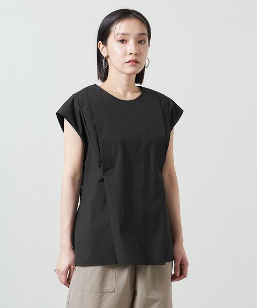 「MARW UNITED ARROWS」 半袖ブラウス FREE ライトブルー レディース ビューティー＆ユース ユナイテッドアローズのレディースの