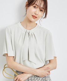 ROPE' PICNIC | ボウタイハーフスリーブブラウス(シャツ/ブラウス)