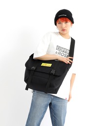 Manhattan Portage | Ny Messenger Bag Reflective Yellow Label(メッセンジャーバッグ)