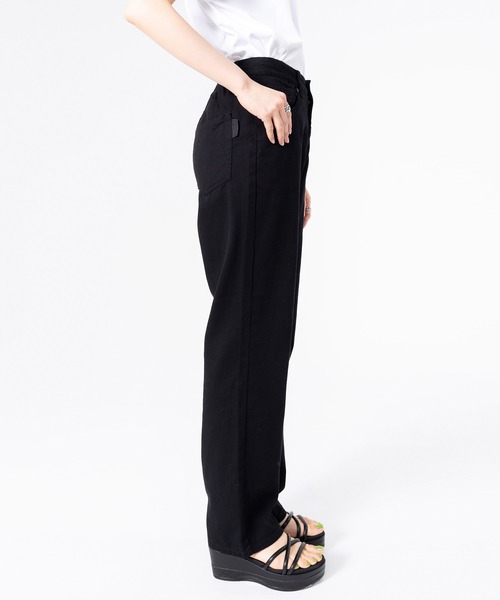 PERSON'S(パーソンズ)の「PERSON'S/パーソンズ OTONA ストレート ウエストゴム ボトムス デニムパンツ ジーンズ(デニムパンツ・レディース・ブルー系1/ワンウォッシュ/ブルー系2/ブラック・XS/S/M/L)」の20枚目の写真