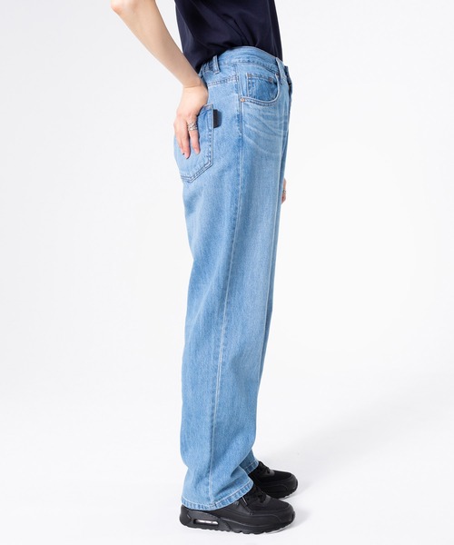 PERSON'S(パーソンズ)の「PERSON'S/パーソンズ OTONA ストレート ウエストゴム ボトムス デニムパンツ ジーンズ(デニムパンツ・レディース・ブルー系1/ワンウォッシュ/ブルー系2/ブラック・XS/S/M/L)」の11枚目の写真