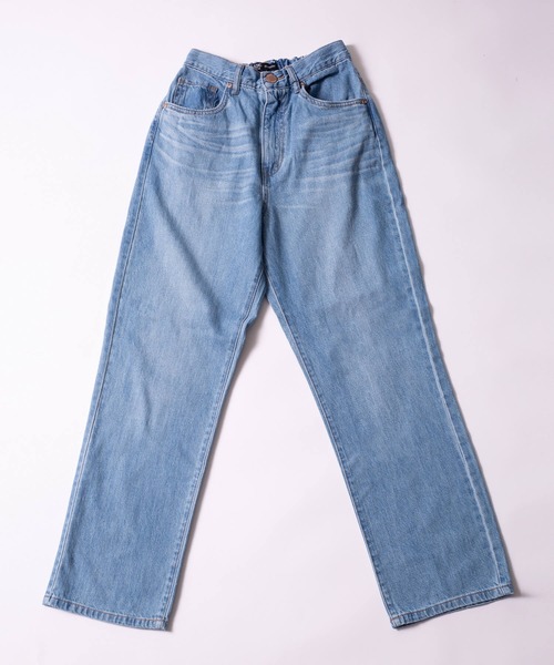 PERSON'S(パーソンズ)の「PERSON'S/パーソンズ OTONA ストレート ウエストゴム ボトムス デニムパンツ ジーンズ(デニムパンツ・レディース・ブルー系1/ワンウォッシュ/ブルー系2/ブラック・XS/S/M/L)」の22枚目の写真