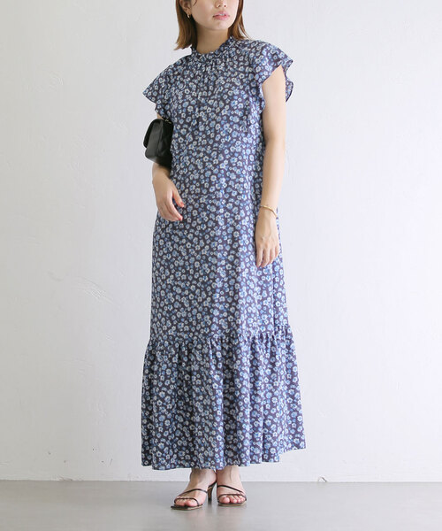 TOTALITE 花柄ワンピース Fサイズ 新品・タグ付き】La TOTALITE 花柄ロングワンピース Fサイズ