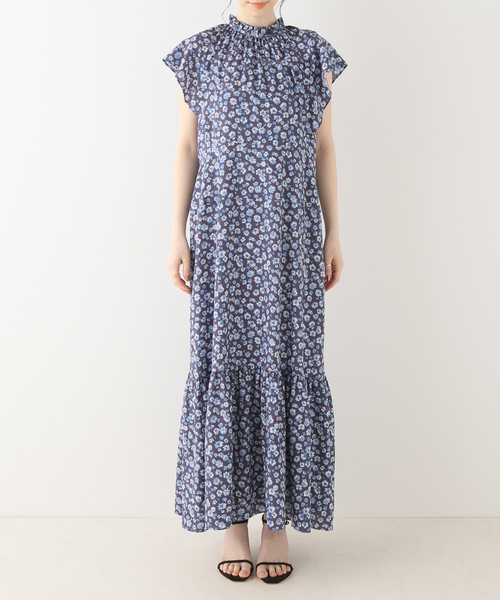 La TOTALITE（ラトータリテ）の「2wayネックフラワープリントワンピース（ワンピース・レディース・ブルー系その他/レッド・FREE）」の18枚目の写真