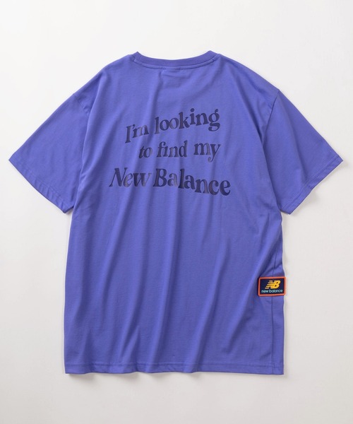 NEW BALANCE（ニューバランス）の「【New Balance/ニューバランス】NB Athletics DAY TRIPPER グラフィックプリント＆ワンポイントロゴデザイン 半袖Tシャツ/ユニセックス（Tシャツ/カットソー・メンズ・オレンジ/ブルー・M/L/XL）」の5枚目の写真