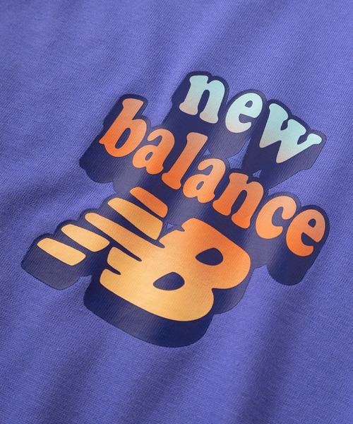 NEW BALANCE（ニューバランス）の「【New Balance/ニューバランス】NB Athletics DAY TRIPPER グラフィックプリント＆ワンポイントロゴデザイン 半袖Tシャツ/ユニセックス（Tシャツ/カットソー・メンズ・オレンジ/ブルー・M/L/XL）」の6枚目の写真