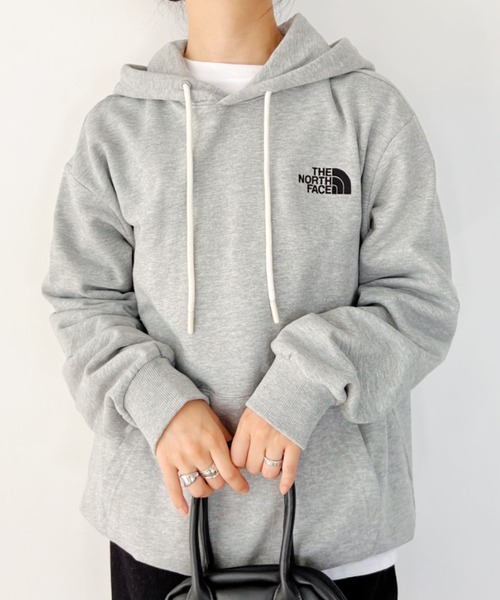 THE NORTH FACE（ザノースフェイス）の「国内未発売 THE NORTH FACE(ザ・ノースフェイス)/ベーシック コットン パーカー ワンポイント ロゴ 裏起毛フーディー サイズ展開豊富 大きめサイズあり / COTTON BASIC HOODIE（パーカー・レディース・ブラウン/ネイビー/グレー・L/XXL/M/XL）」の18枚目の写真