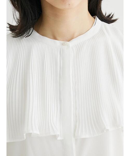 KBF - フロントプリーツブラウス KBF - KBF フロントプリーツブラウスの通販 by ともこ's shop