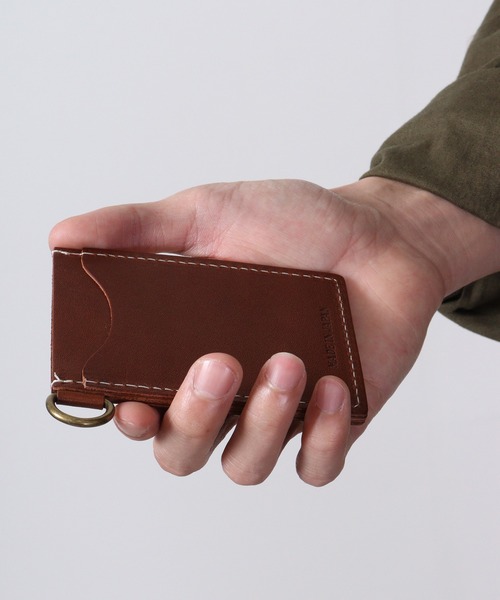 FUNALIVE（ファンアライブ）の「栃木レザー　パスケース（パスケース・メンズ・ブラック/オリーブ/ライトブラウン/ブラウン/ネイビー/レッド・FREE）」の3枚目の写真